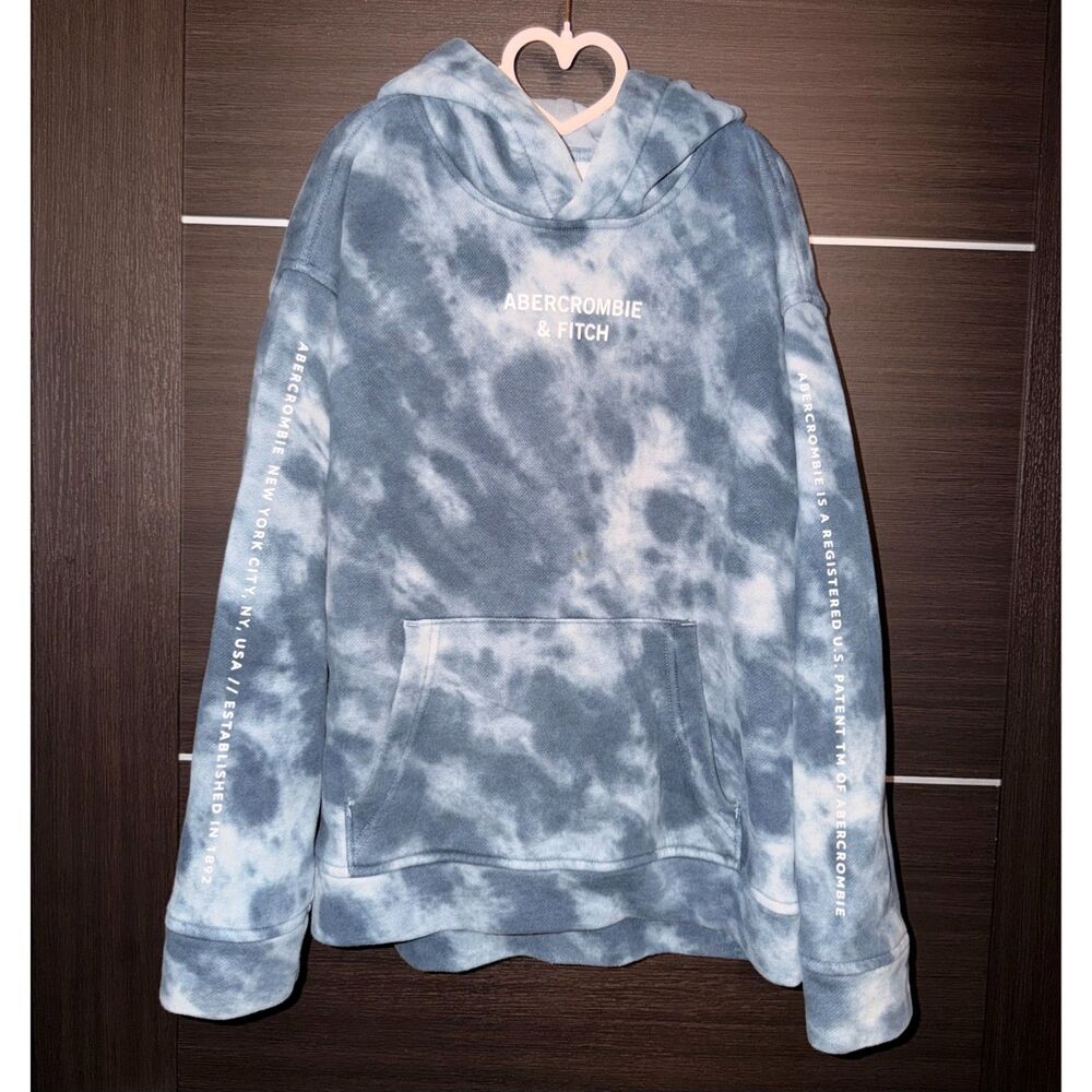 Abercrombie Kids Relaxed Fit Tie Dye Hoodie Boys Size 11/12